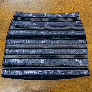 Express Sequin skirt